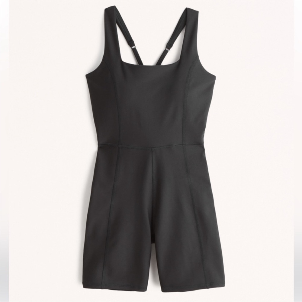 Abercrombie’s YPB Black Tank Romper
